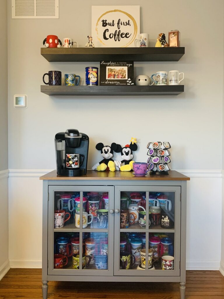 Mickey Mouse Coffee Pod Holder - Disney Coffee Bar Idea