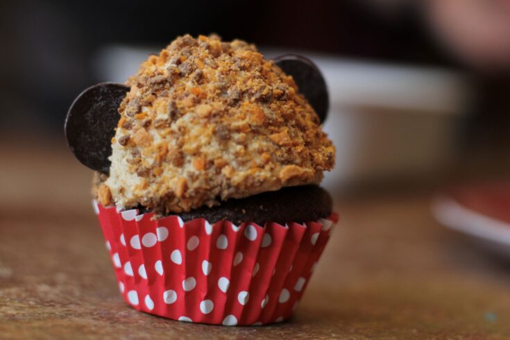 Peanut Butter Crunch Cupcake